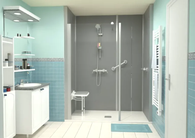 Salle de bain handicapé